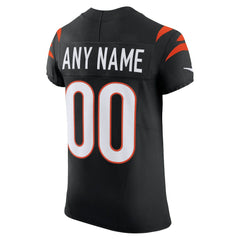 Cincinnati Bengals Team Vapor F.U.S.E. Elite Custom Jersey Black - Nike