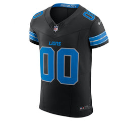 Detroit Lions Alternate Vapor F.U.S.E. Elite Custom Jersey Black - Nike