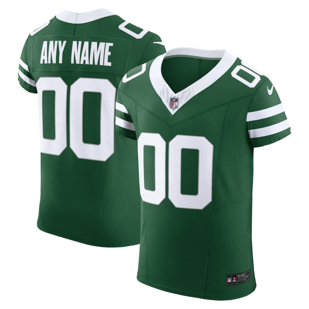 New York Jets Vapor F.U.S.E. Elite Custom Jersey - Legacy Green | NFL Jerseys