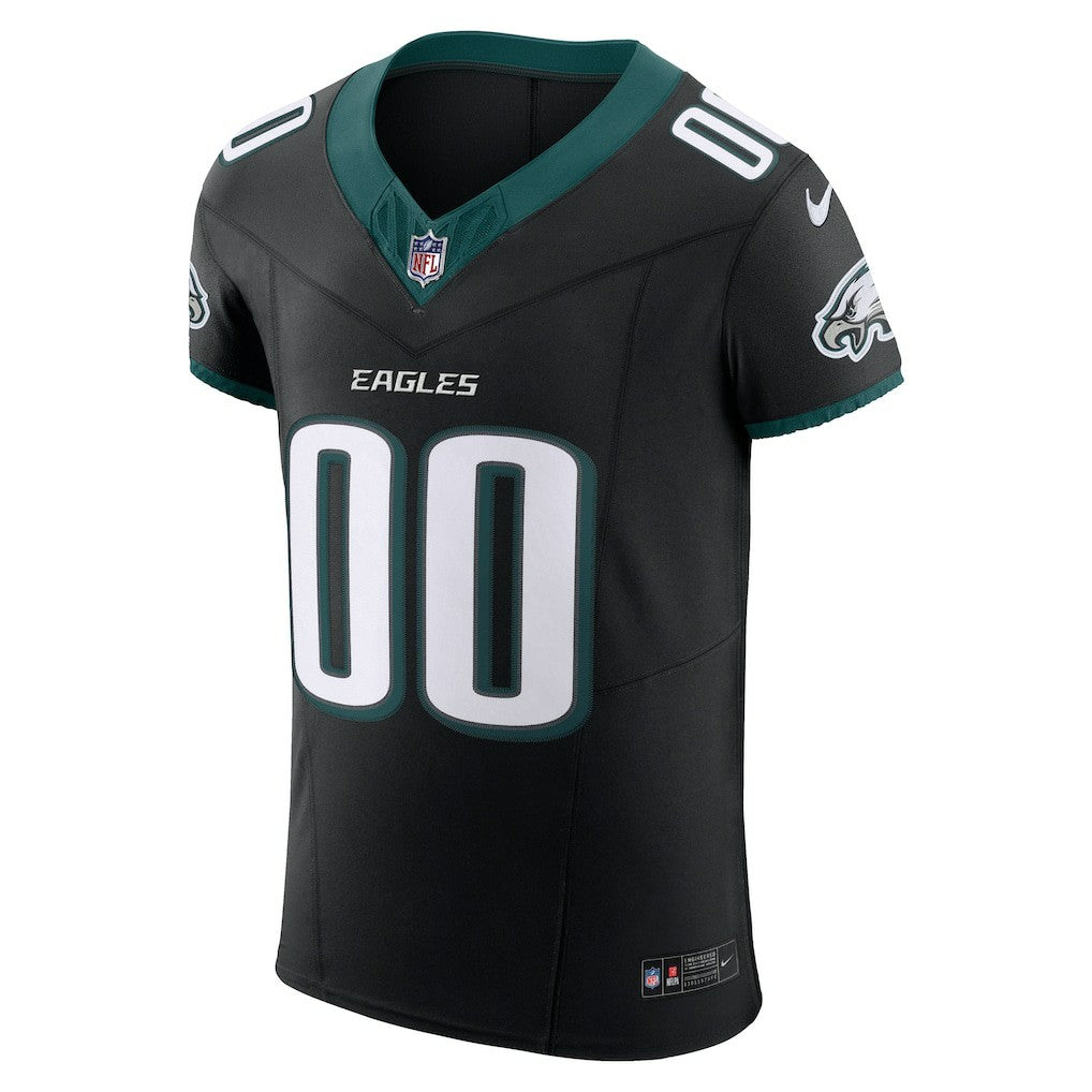 Philadelphia Eagles Alternate Vapor F.U.S.E. Elite Custom Jersey - Black | NFL Jerseys