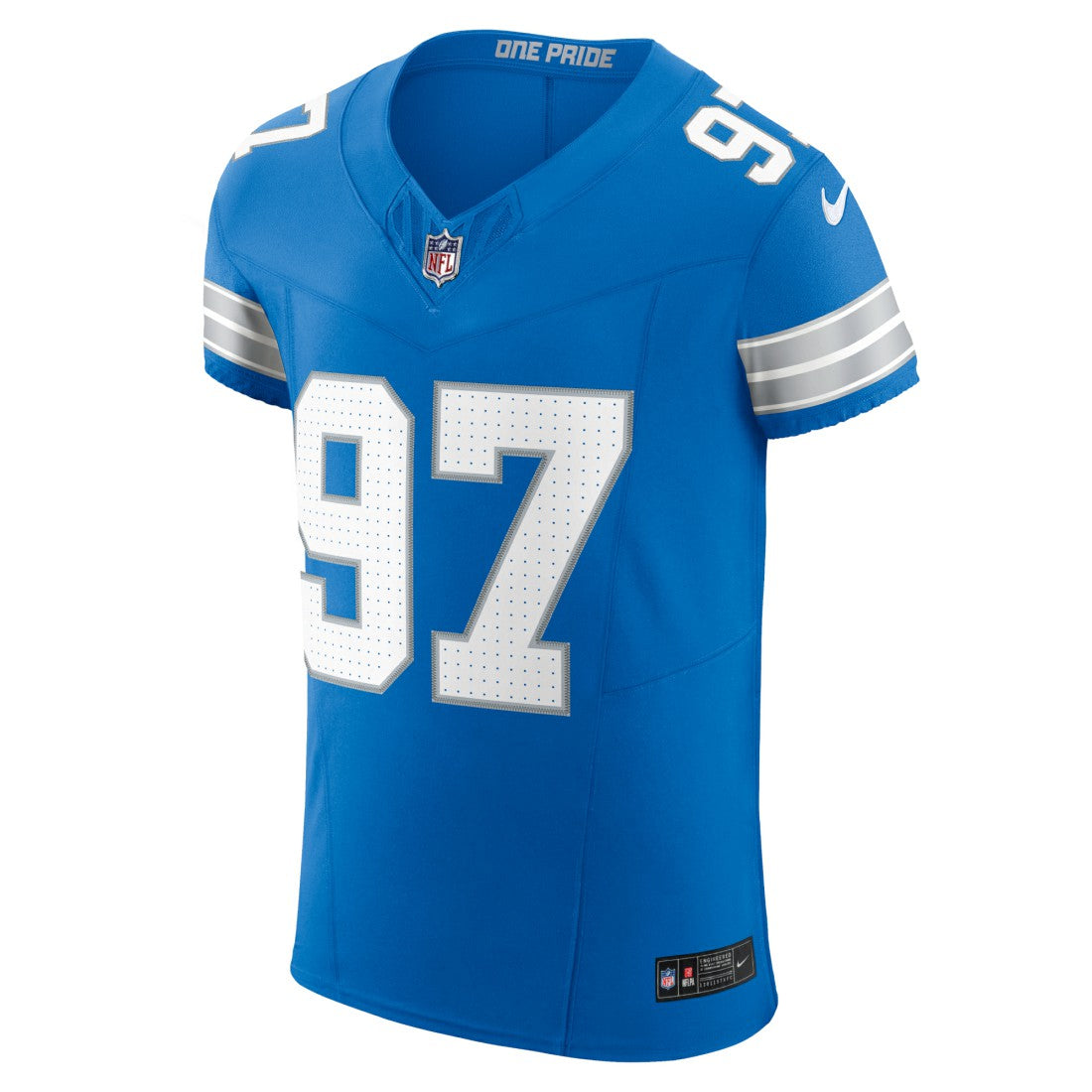 Aidan Hutchinson Detroit Lions Vapor F.U.S.E. Elite Jersey - Blue | NFL Jerseys