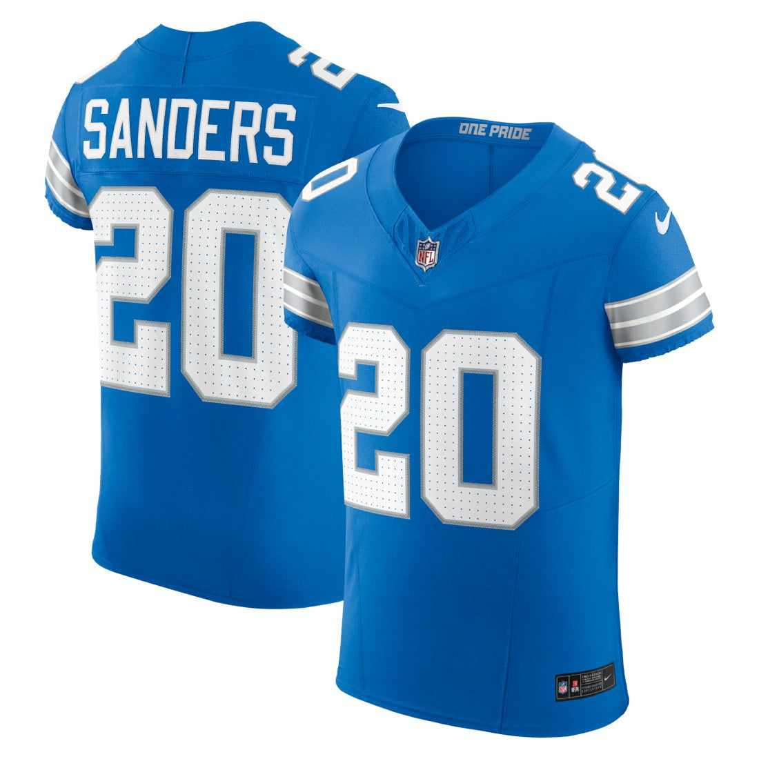 Barry Sanders Detroit Lions Vapor F.U.S.E. Elite Jersey Blue - Nike
