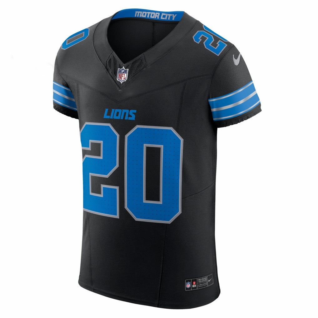 Barry Sanders Detroit Lions Alternate Vapor F.U.S.E. Elite Jersey Black - Nike