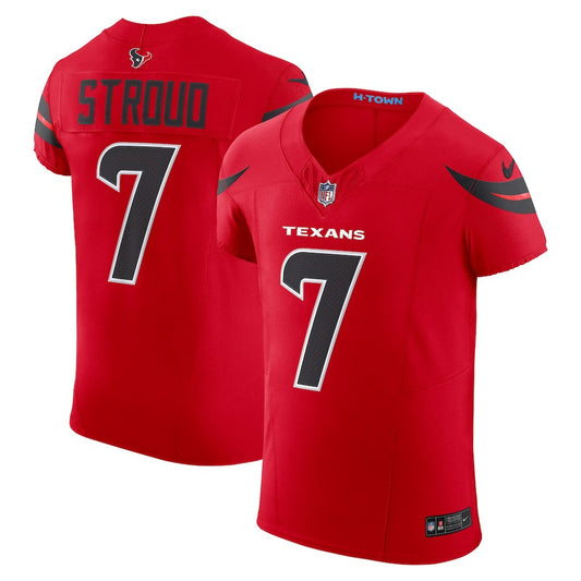 C.J. Stroud Houston Texans Alternate Vapor F.U.S.E. Elite Jersey - Red | NFL Jerseys