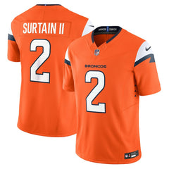 Patrick Surtain II Denver Broncos Mile High Collection Vapor F.U.S.E. Limited Jersey Orange - Nike