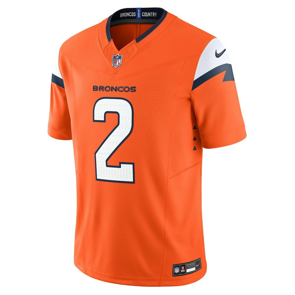 Patrick Surtain II Denver Broncos Mile High Collection Vapor F.U.S.E. Limited Jersey Orange - Nike