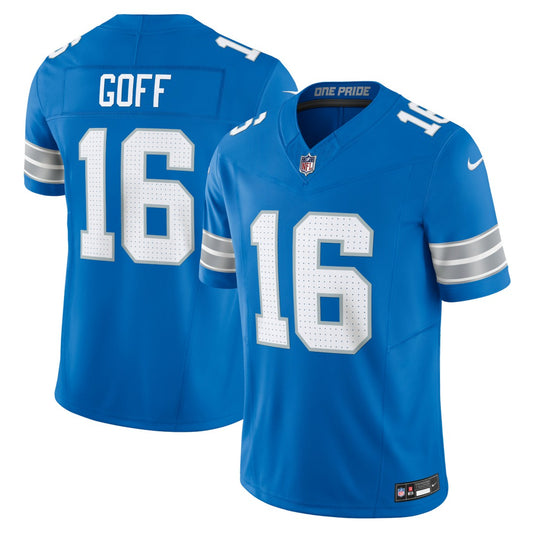 Jared Goff Detroit Lions Vapor F.U.S.E. Limited Jersey - Blue | NFL Jerseys