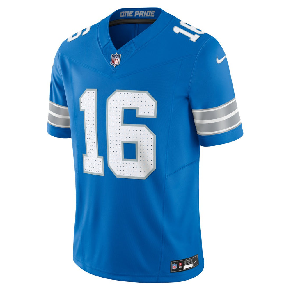 Jared Goff Detroit Lions Vapor F.U.S.E. Limited Jersey Blue - Nike