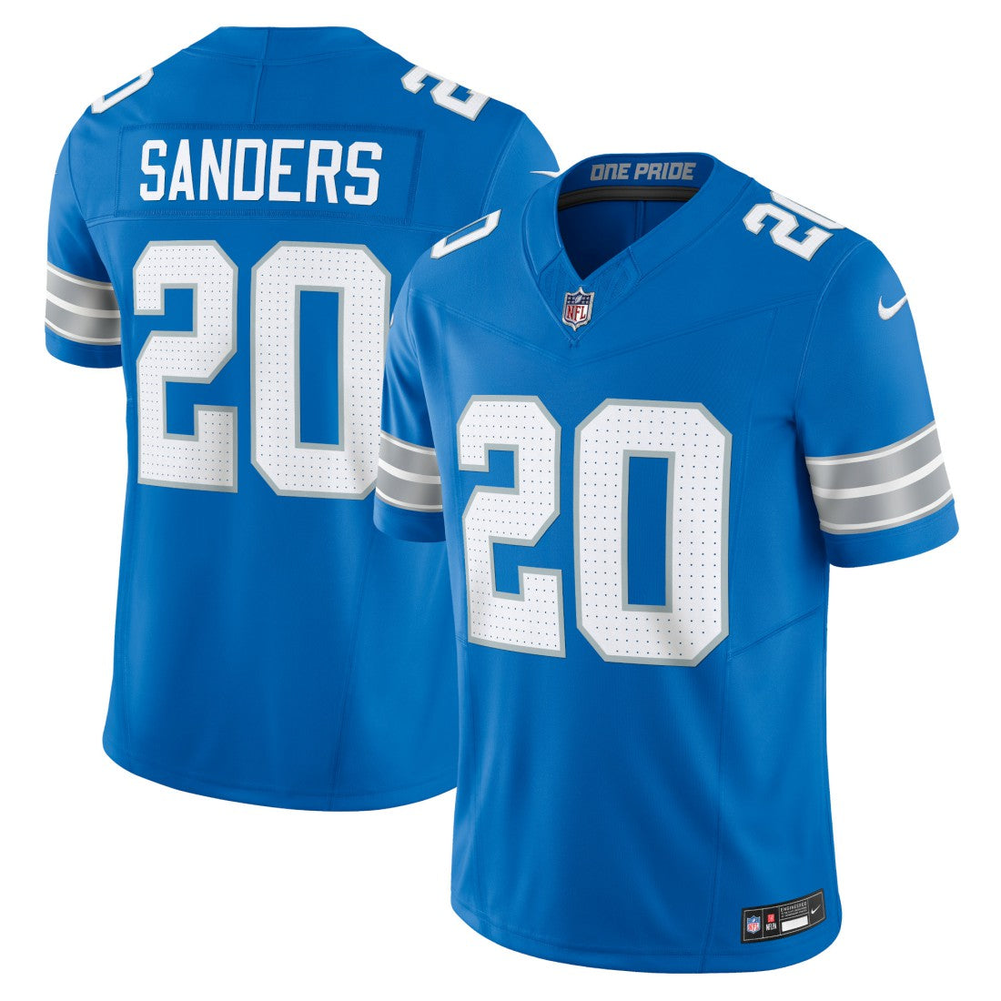 Barry Sanders Detroit Lions Vapor F.U.S.E. Limited Jersey - Blue | NFL Jerseys
