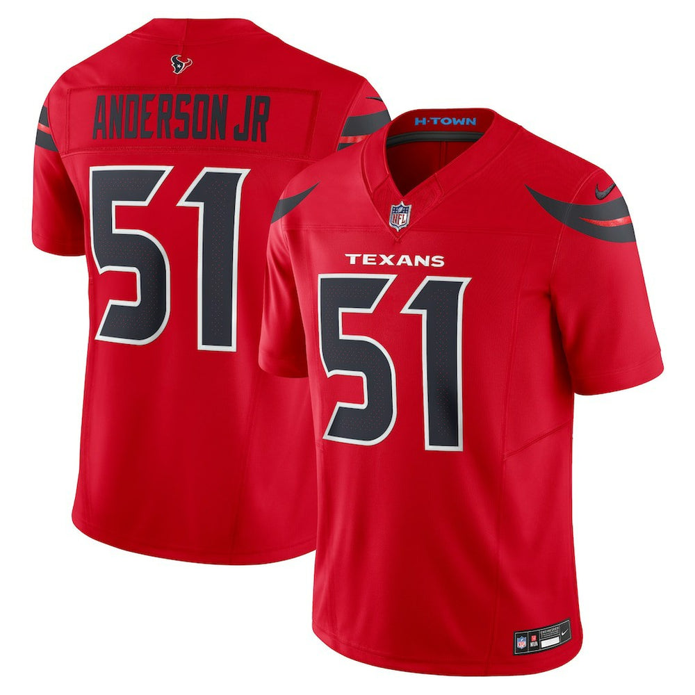 Will Anderson Jr. Houston Texans Alternate Vapor F.U.S.E. Limited Jersey Red - Nike
