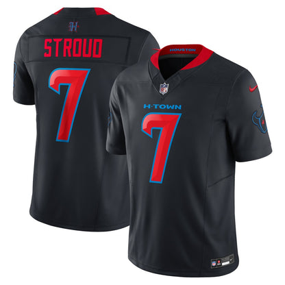 C.J. Stroud Houston Texans 2nd Alternate Vapor F.U.S.E. Limited Jersey - Navy | NFL Jerseys
