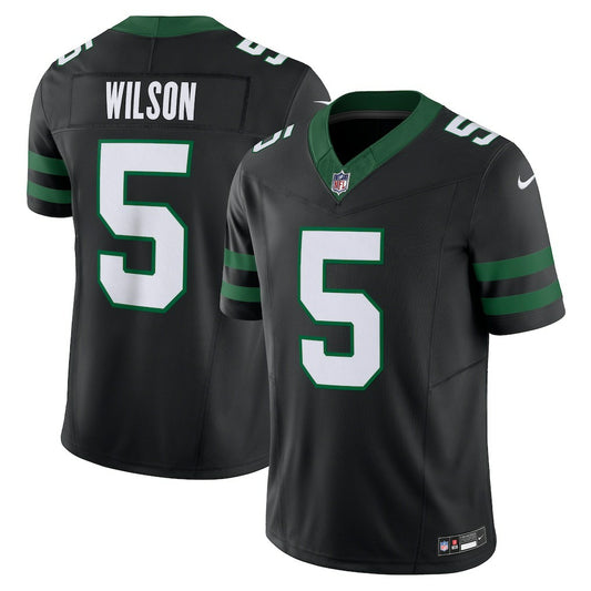 Garrett Wilson New York Jets Alternate Vapor F.U.S.E. Limited Jersey - Legacy Black | NFL Jerseys