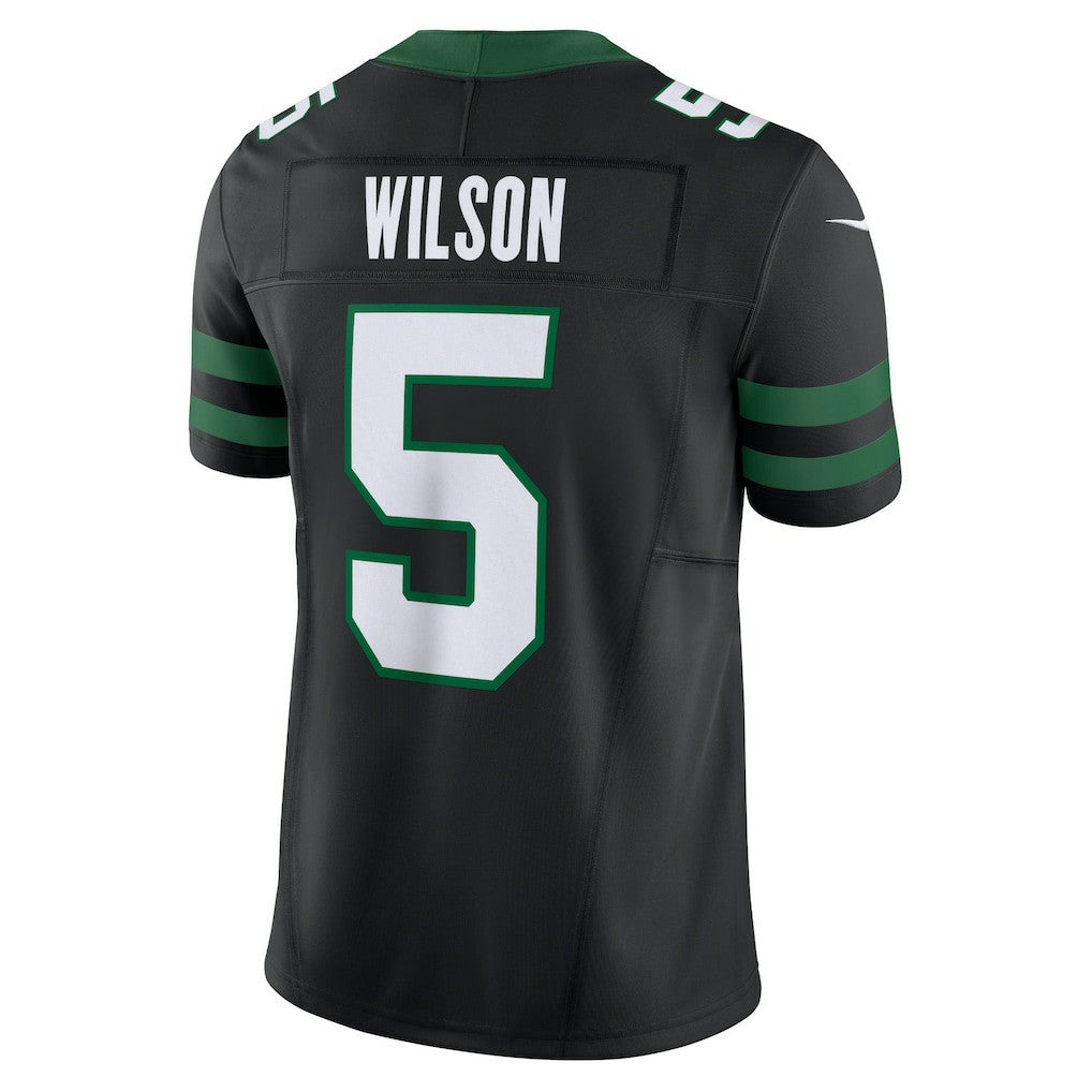 Garrett Wilson New York Jets Alternate Vapor F.U.S.E. Limited Jersey Legacy Black - Nike