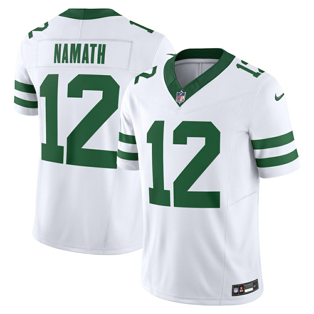 Joe Namath New York Jets Vapor F.U.S.E. Limited Jersey - Legacy White | NFL Jerseys