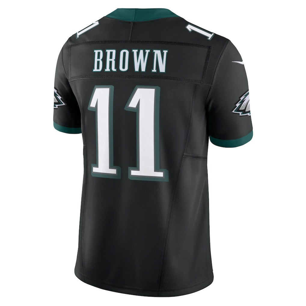 A.J. Brown Philadelphia Eagles Alternate Vapor F.U.S.E. Limited Jersey Black - Nike
