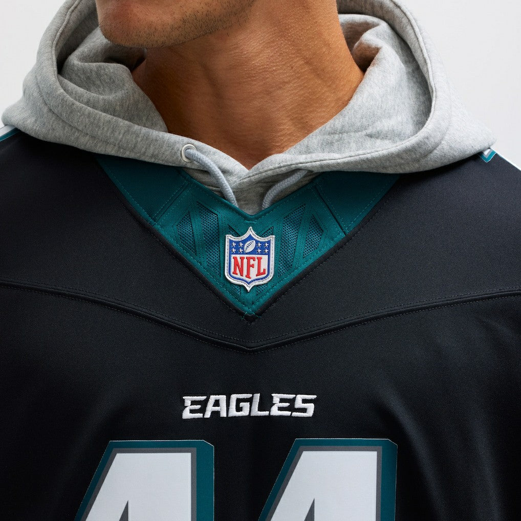 A.J. Brown Philadelphia Eagles Alternate Vapor F.U.S.E. Limited Jersey Black - Nike
