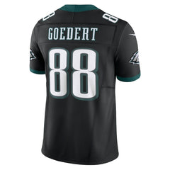 Dallas Goedert Philadelphia Eagles Alternate Vapor F.U.S.E. Limited Jersey Black - Nike
