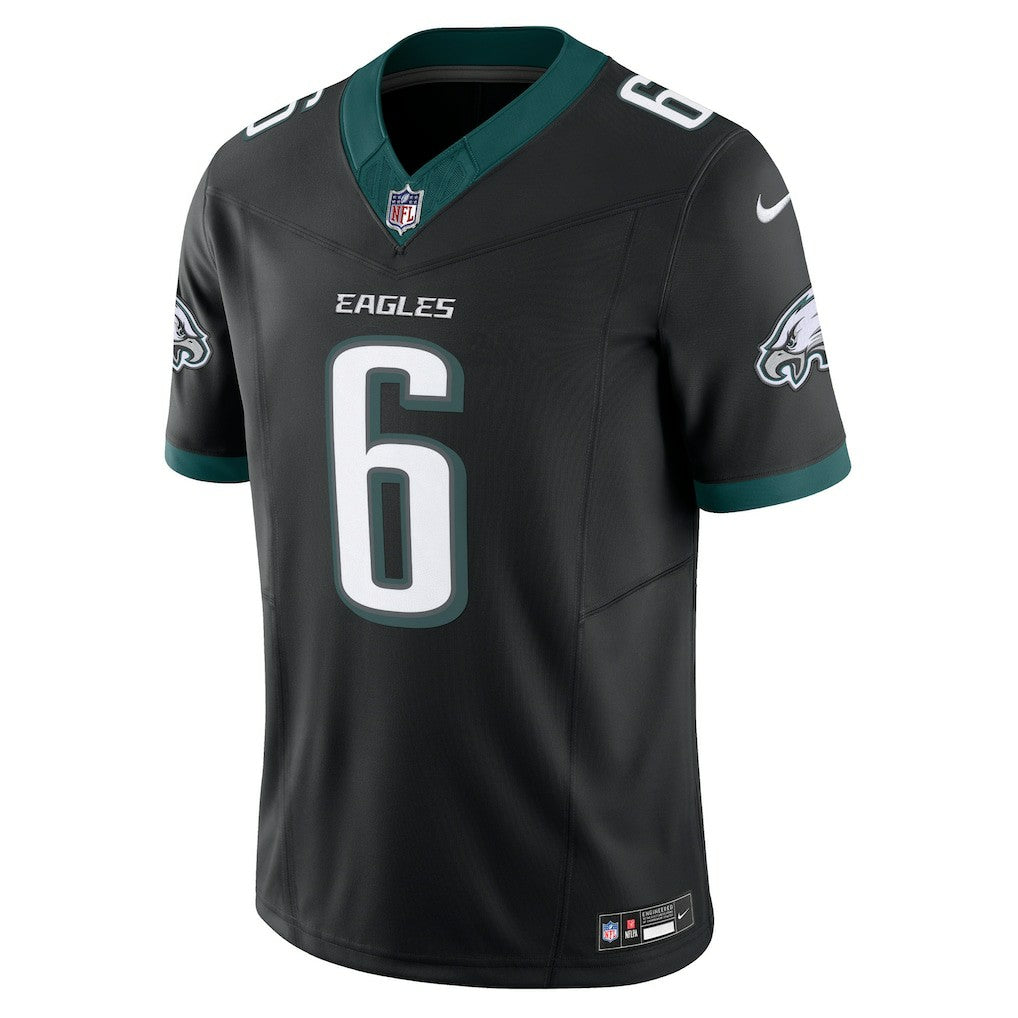 DeVonta Smith Philadelphia Eagles Alternate Vapor F.U.S.E. Limited Jersey Black - Nike