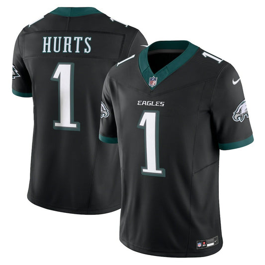 Jalen Hurts Philadelphia Eagles Alternate Vapor F.U.S.E. Limited Jersey - Black | NFL Jerseys