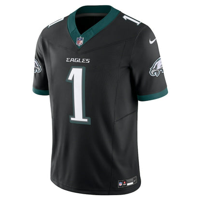 Jalen Hurts Philadelphia Eagles Alternate Vapor F.U.S.E. Limited Jersey - Black | NFL Jerseys