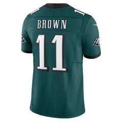 A.J. Brown Philadelphia Eagles Vapor F.U.S.E. Limited Jersey Midnight Green - Nike