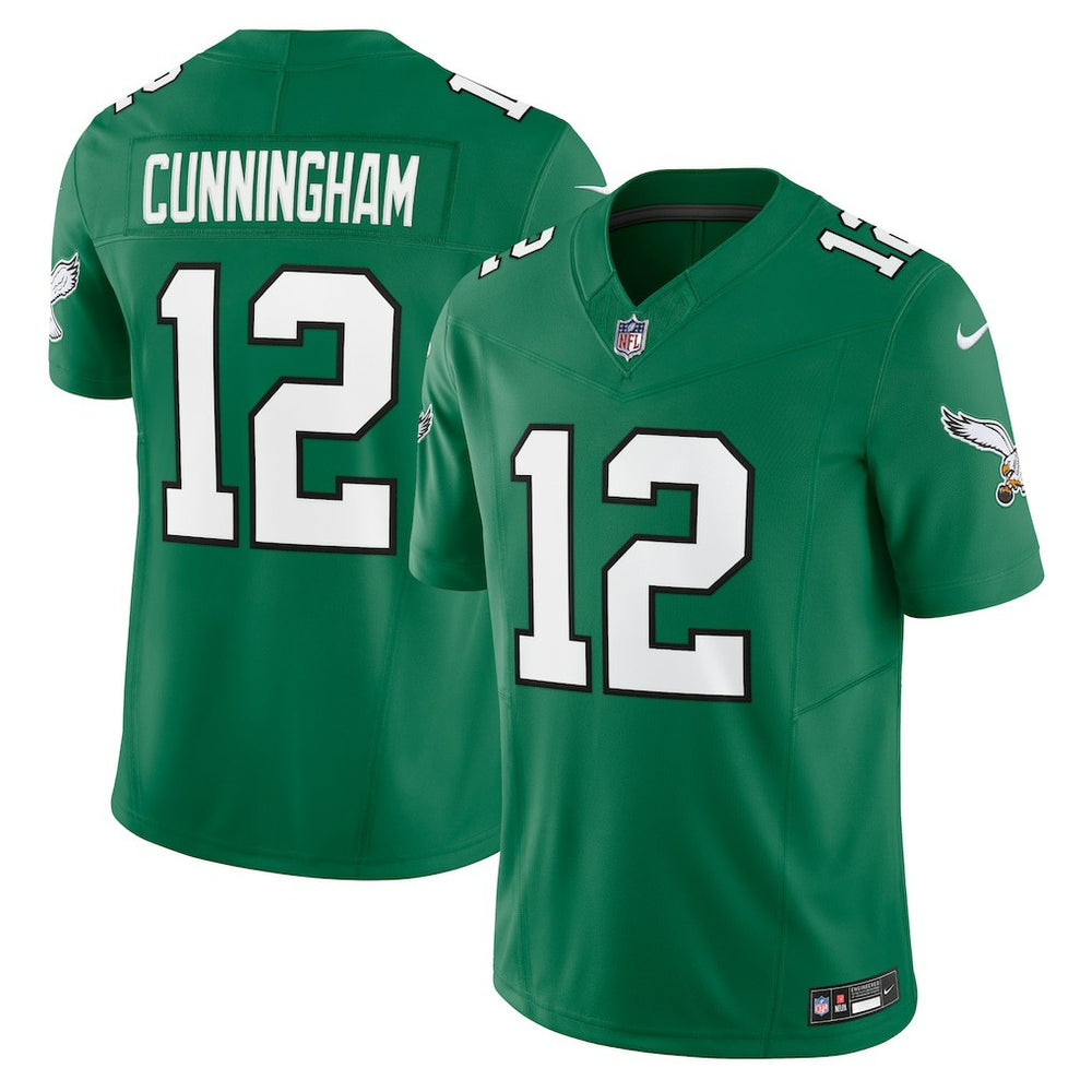 Randall Cunningham Philadelphia Eagles Alternate Vapor F.U.S.E. Limited Jersey Kelly Green - Nike