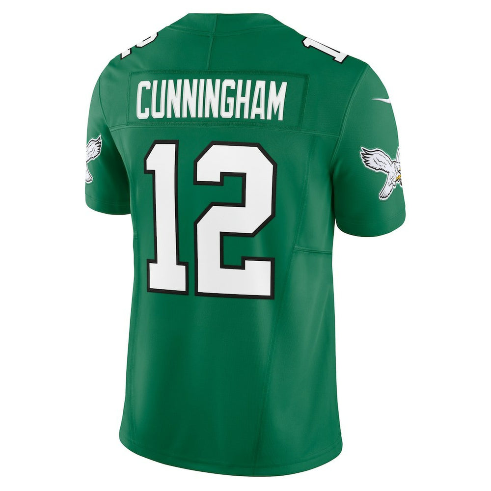 Randall Cunningham Philadelphia Eagles Alternate Vapor F.U.S.E. Limited Jersey Kelly Green - Nike