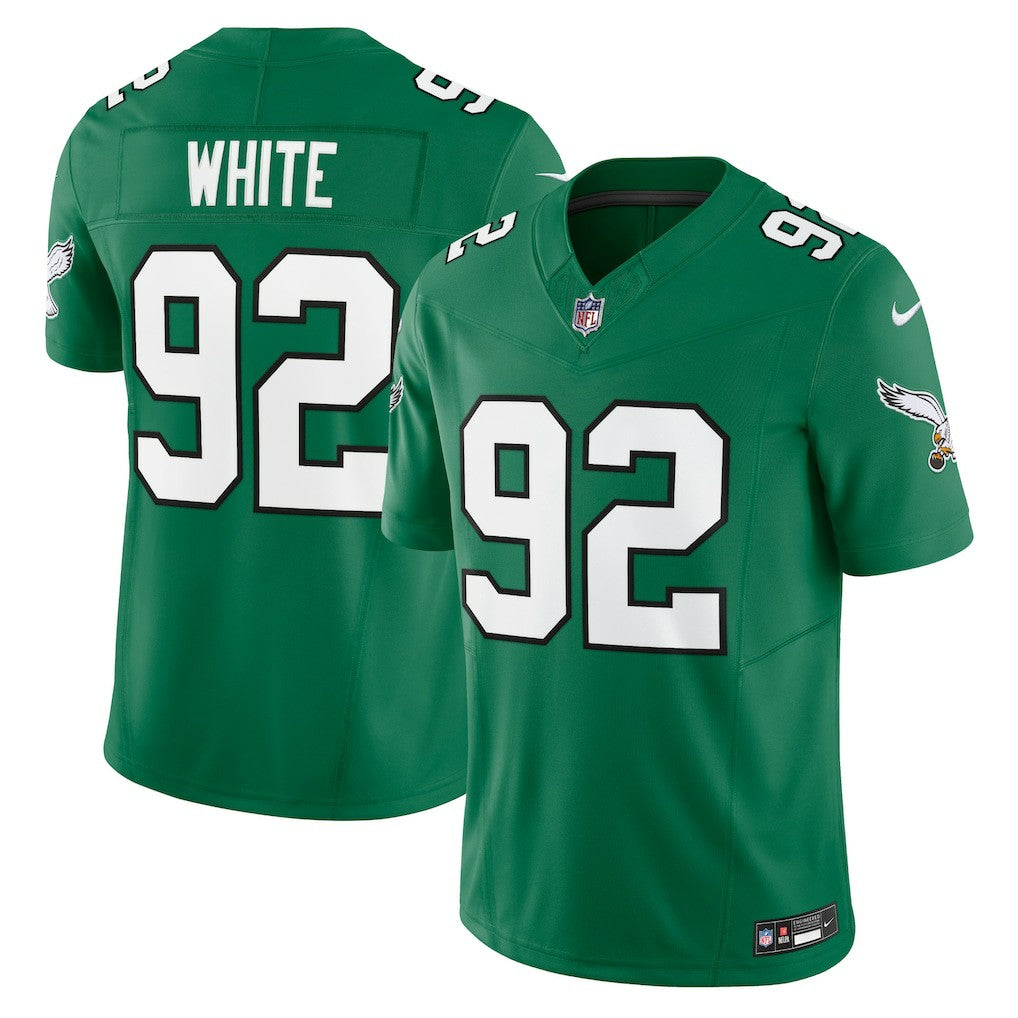 Reggie White Philadelphia Eagles Alternate Vapor F.U.S.E. Limited Jersey Kelly Green - Nike