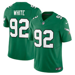 Reggie White Philadelphia Eagles Alternate Vapor F.U.S.E. Limited Jersey Kelly Green - Nike