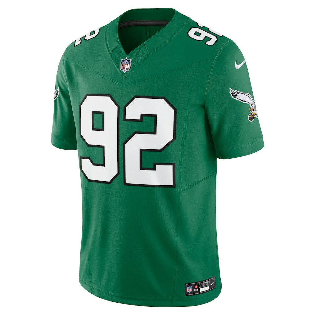 Reggie White Philadelphia Eagles Alternate Vapor F.U.S.E. Limited Jersey Kelly Green - Nike