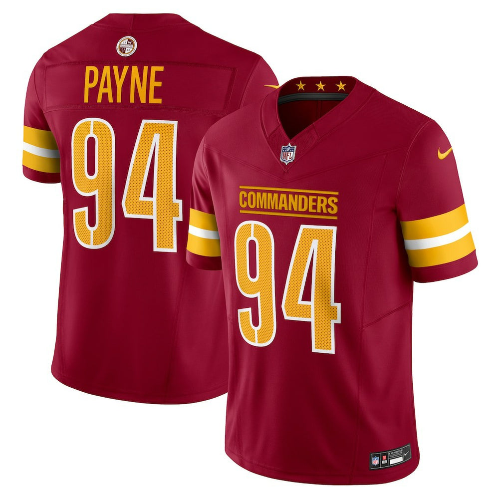 Daron Payne Washington Commanders Vapor F.U.S.E. Limited Jersey Burgundy - Nike