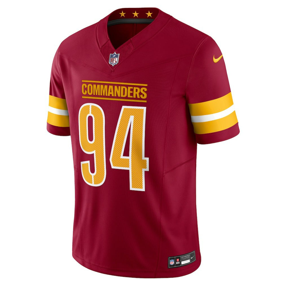 Daron Payne Washington Commanders Vapor F.U.S.E. Limited Jersey Burgundy - Nike