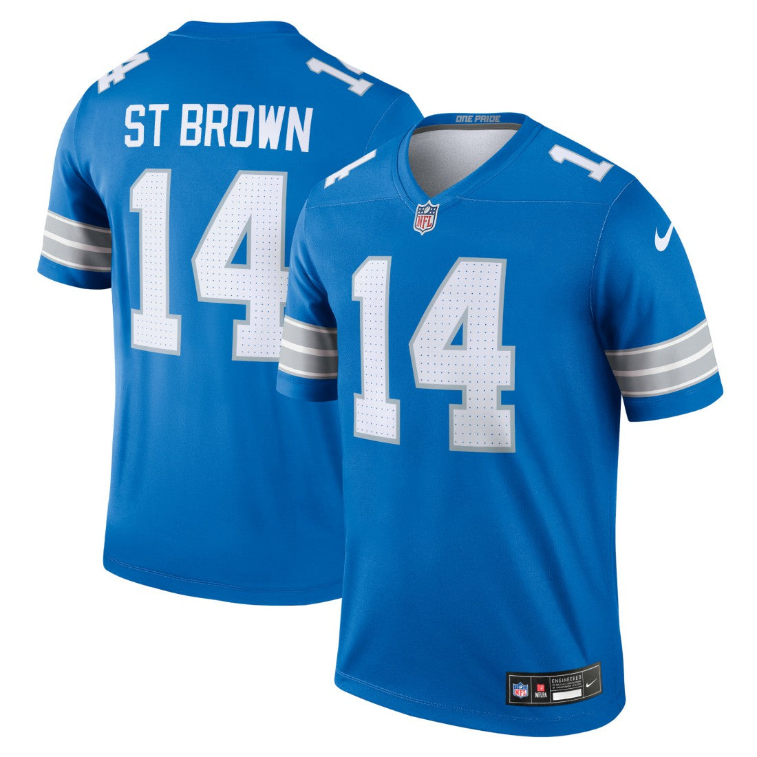 Amon-Ra St. Brown Detroit Lions Legend Player Performance Top Blue - Nike