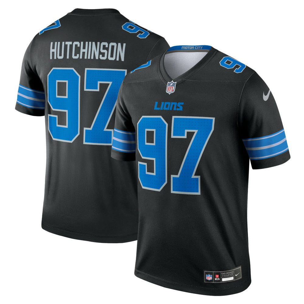 Aidan Hutchinson Detroit Lions Legend Player Performance Top Black - Nike