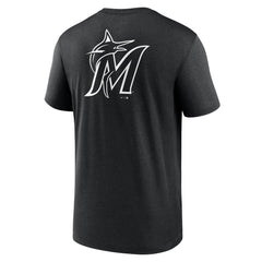 Miami Marlins Nike Fashion Over Shoulder Logo Legend T-Shirt On Sale