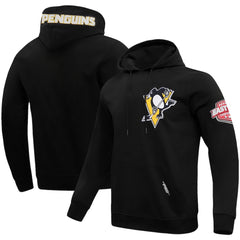 Pittsburgh Penguins Pro Standard Classic Pullover Hoodie Black