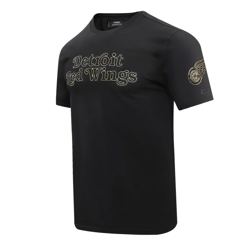 Detroit Red Wings - Pro Standard Wordmark T-Shirt Black