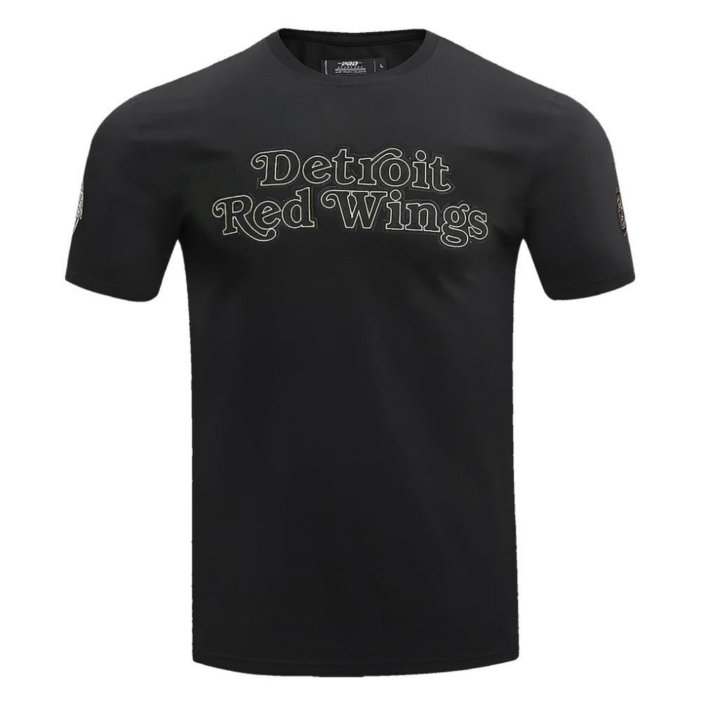 Detroit Red Wings - Pro Standard Wordmark T-Shirt Black