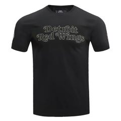 Detroit Red Wings - Pro Standard Wordmark T-Shirt Black