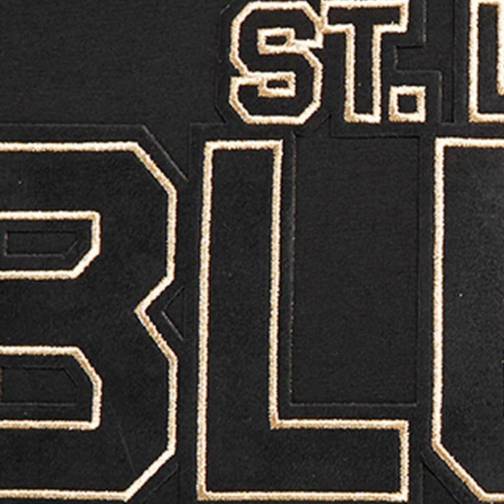 St. Louis Blues - Pro Standard Wordmark T-Shirt Black