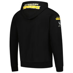 Pittsburgh Penguins Pro Standard Classic Chenille Full-Zip Hoodie Jacket Black
