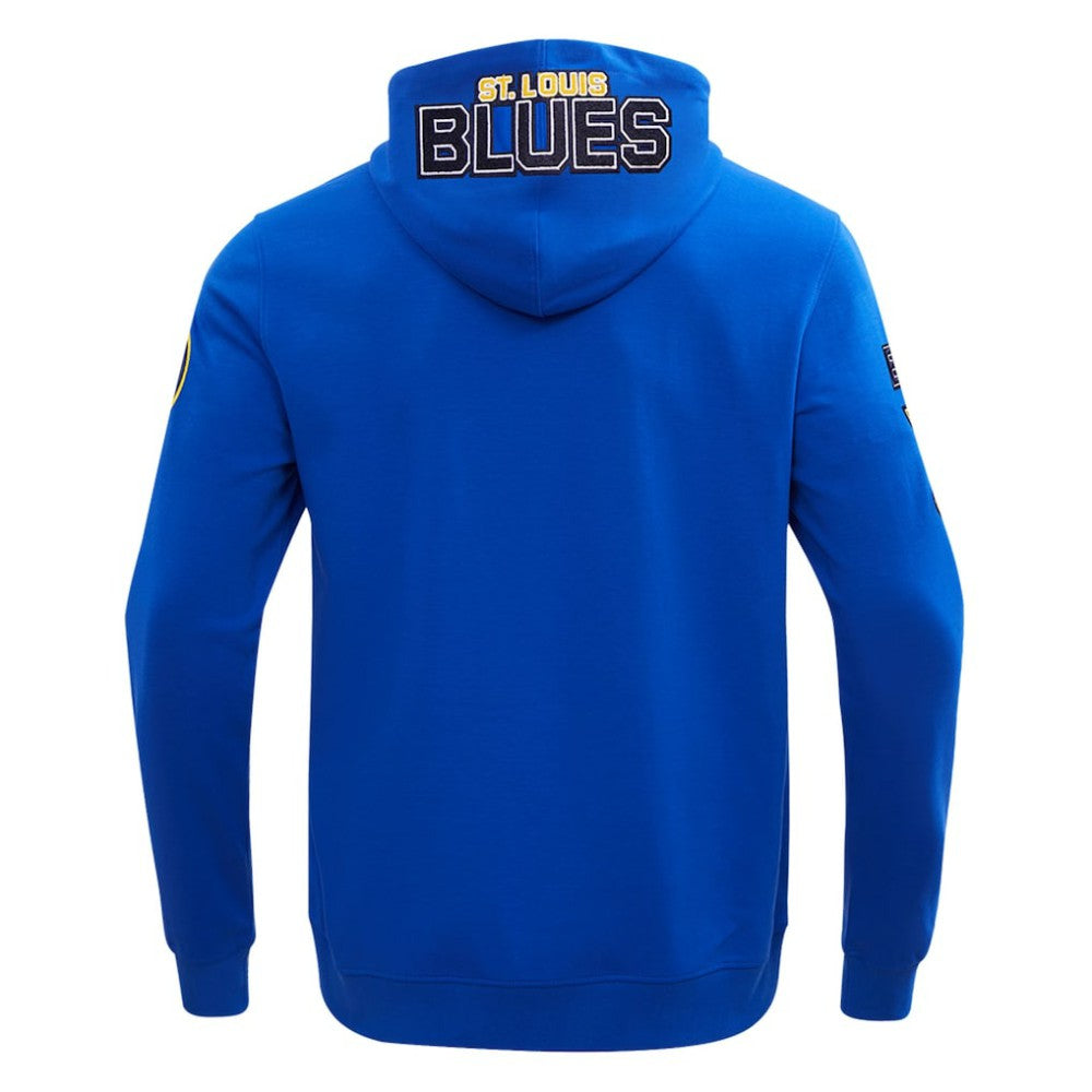 St. Louis Blues - Pro Standard Classic Chenille Full-Zip Hoodie Jacket Blue