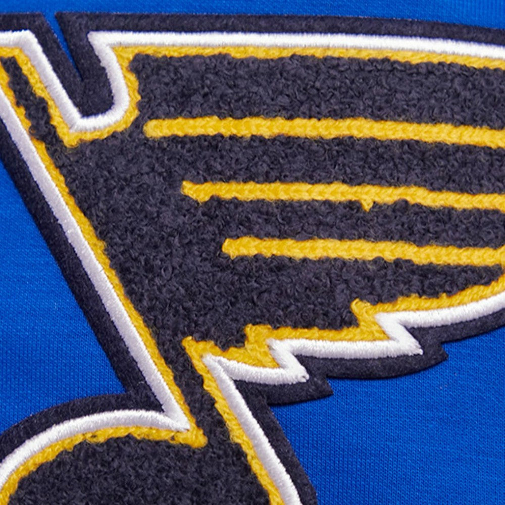 St. Louis Blues - Pro Standard Classic Chenille Full-Zip Hoodie Jacket Blue