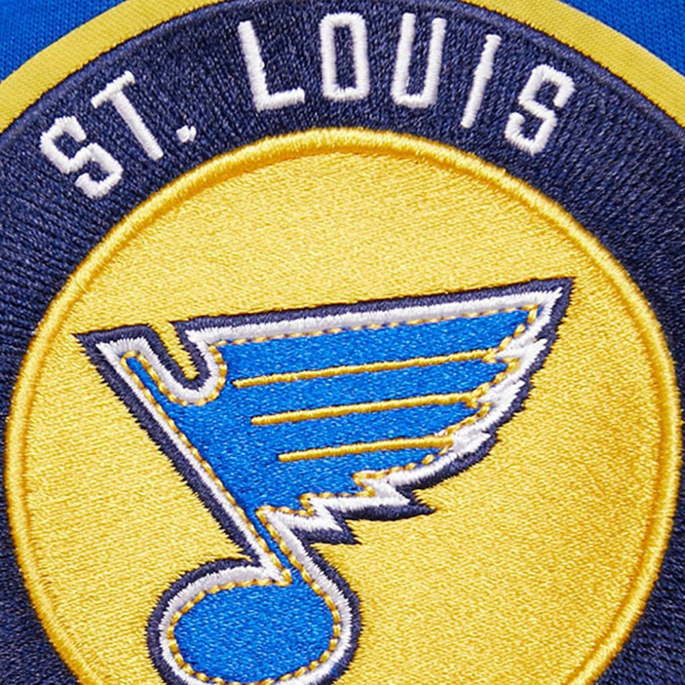 St. Louis Blues - Pro Standard Classic Chenille Full-Zip Hoodie Jacket Blue