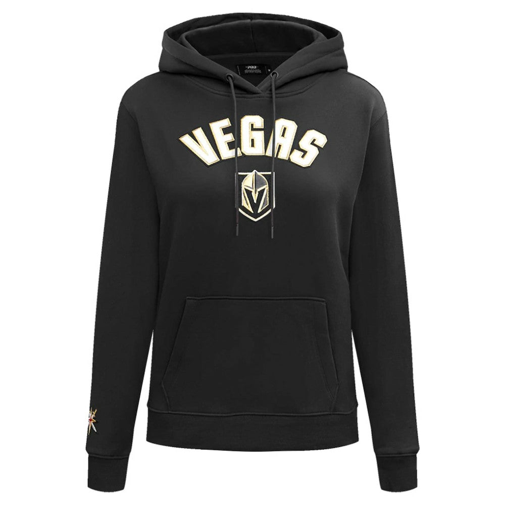 Vegas Golden Knights Pro Standard Women's Classic Chenille Pullover Hoodie Black