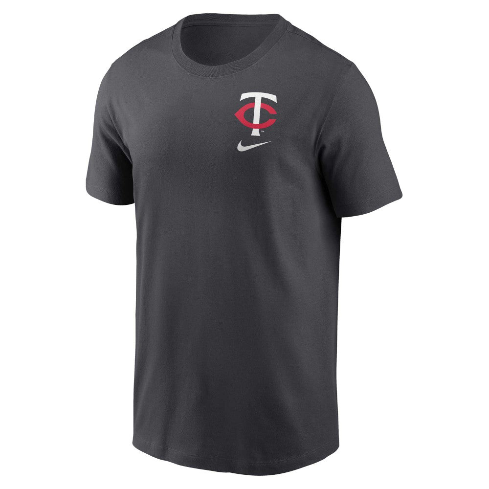 Minnesota Twins Nike Logo Sketch Bar T-Shirt Online