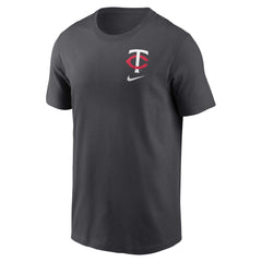 Minnesota Twins Nike Logo Sketch Bar T-Shirt Online