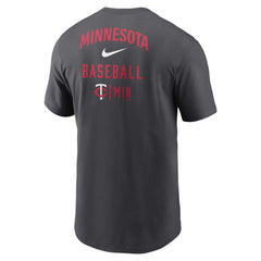 Minnesota Twins Nike Logo Sketch Bar T-Shirt Online