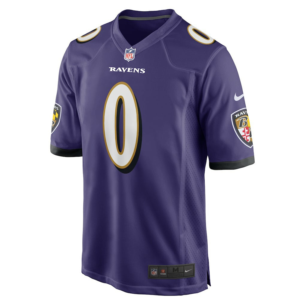 Roquan Smith Baltimore Ravens Team Game Jersey Purple - Nike