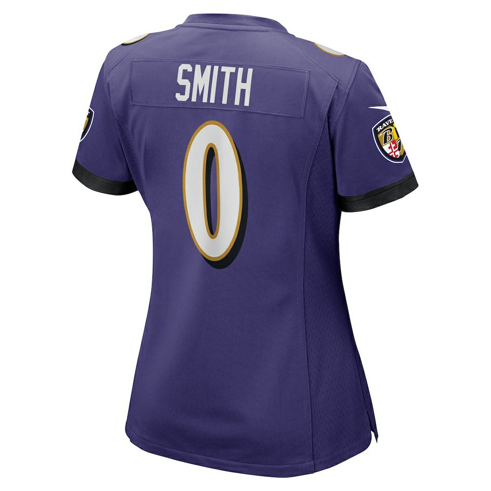 Roquan Smith Baltimore Ravens Women's Team Game Jersey Purple - Nike